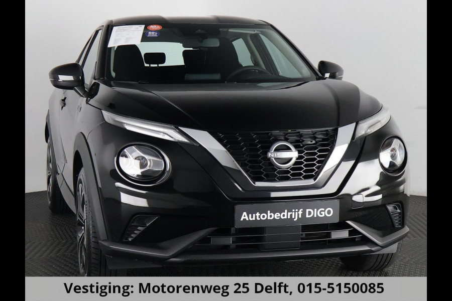 Nissan Juke DIG-T ACENTA CARPLAY NAVI GARANTIE TOT 04-2034! BIJNA NIEUW!. CAMERA .