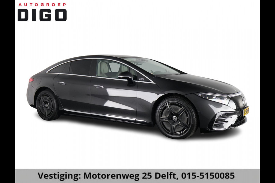 Mercedes-Benz EQS 450+ AMG LINE 108 kWh SOH 99% GARANTIE 2032* 1e EIG. NL AUTO. PANORAMA DAK . 360 GRADEN CAMERA .