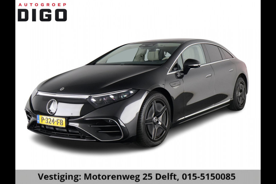 Mercedes-Benz EQS 450+ AMG LINE 108 kWh SOH 99% GARANTIE 2032* 1e EIG. NL AUTO. PANORAMA DAK . 360 GRADEN CAMERA .