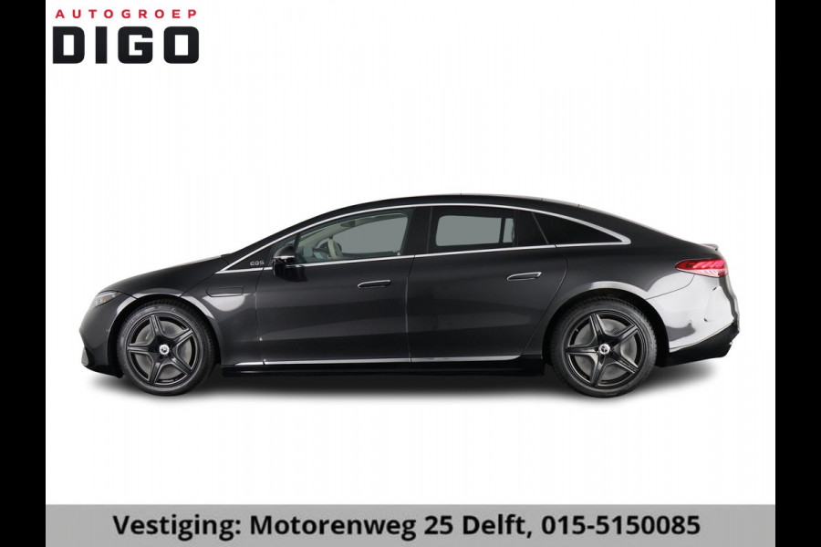 Mercedes-Benz EQS 450+ AMG LINE 108 kWh SOH 99% GARANTIE 2032* 1e EIG. NL AUTO. PANORAMA DAK . 360 GRADEN CAMERA .