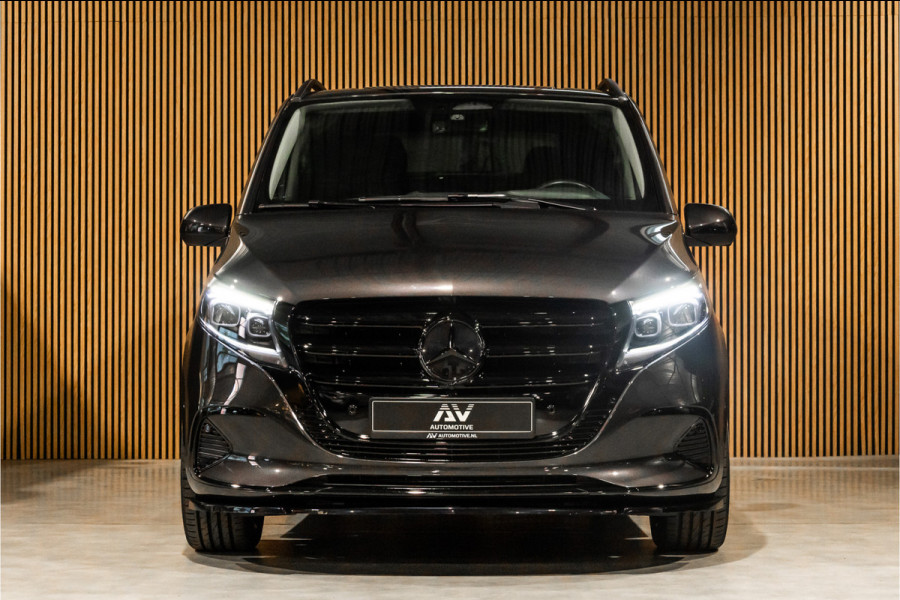 Mercedes-Benz Vito 119 CDI DC L3 XL | AMG | L+R Schuifdeur | Dubbel cabine | Navigatie | CarPlay | Camera | Lederen bekleding | Stoelverwarming | 2500 kg trekgewicht | Trekhaak | Multibeam Led | PDC V+A