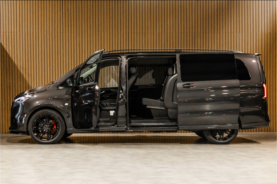 Mercedes-Benz Vito 119 CDI DC L3 XL | AMG | L+R Schuifdeur | Dubbel cabine | Navigatie | CarPlay | Camera | Lederen bekleding | Stoelverwarming | 2500 kg trekgewicht | Trekhaak | Multibeam Led | PDC V+A