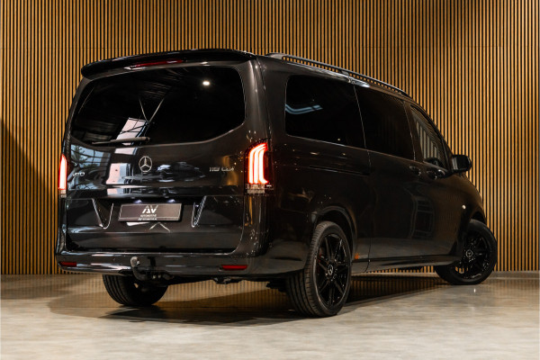 Mercedes-Benz Vito 119 CDI DC L3 XL | AMG | L+R Schuifdeur | Dubbel cabine | Navigatie | CarPlay | Camera | Lederen bekleding | Stoelverwarming | 2500 kg trekgewicht | Trekhaak | Multibeam Led | PDC V+A