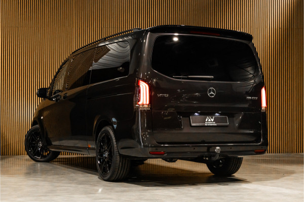 Mercedes-Benz Vito 119 CDI DC L3 XL | AMG | L+R Schuifdeur | Dubbel cabine | Navigatie | CarPlay | Camera | Lederen bekleding | Stoelverwarming | 2500 kg trekgewicht | Trekhaak | Multibeam Led | PDC V+A