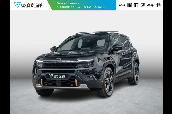 Jeep Avenger 85th Anniversary 54 kWh | Schuif/Kanteldak | Adapt. Cruise | Winter Pack | Warmtepomp | Handsfree Achterklep | Convenience Pack
