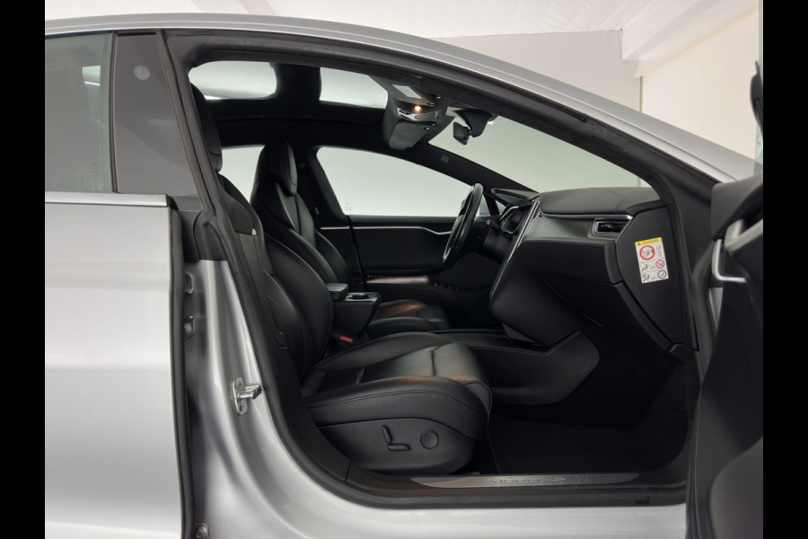 Tesla Model S 75D Base [3-Fase-17kW] {SoH-87%} (INCL.BTW) Aut. *PANO-WINDOW | LEATHER | AIR-SUSPENION | FULL-LED | NAVI-FULLMAP | KEYLESS | MEMORY-PACK | HEATED-COMFORTSEATS | DIGI-COCKPIT |AUTO-PILOT | 19"ALU*