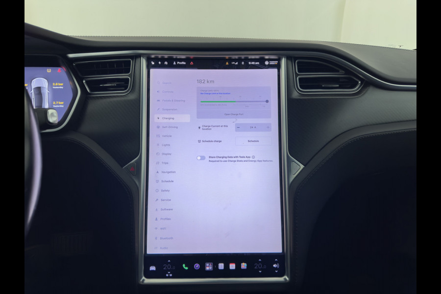 Tesla Model S 75D Base [3-Fase-17kW] {SoH-87%} (INCL.BTW) Aut. *PANO-WINDOW | LEATHER | AIR-SUSPENION | FULL-LED | NAVI-FULLMAP | KEYLESS | MEMORY-PACK | HEATED-COMFORTSEATS | DIGI-COCKPIT |AUTO-PILOT | 19"ALU*