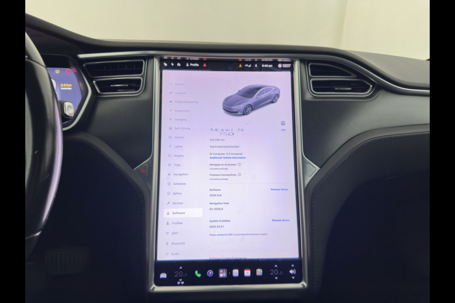 Tesla Model S 75D Base [3-Fase-17kW] {SoH-87%} (INCL.BTW) Aut. *PANO-WINDOW | LEATHER | AIR-SUSPENION | FULL-LED | NAVI-FULLMAP | KEYLESS | MEMORY-PACK | HEATED-COMFORTSEATS | DIGI-COCKPIT |AUTO-PILOT | 19"ALU*