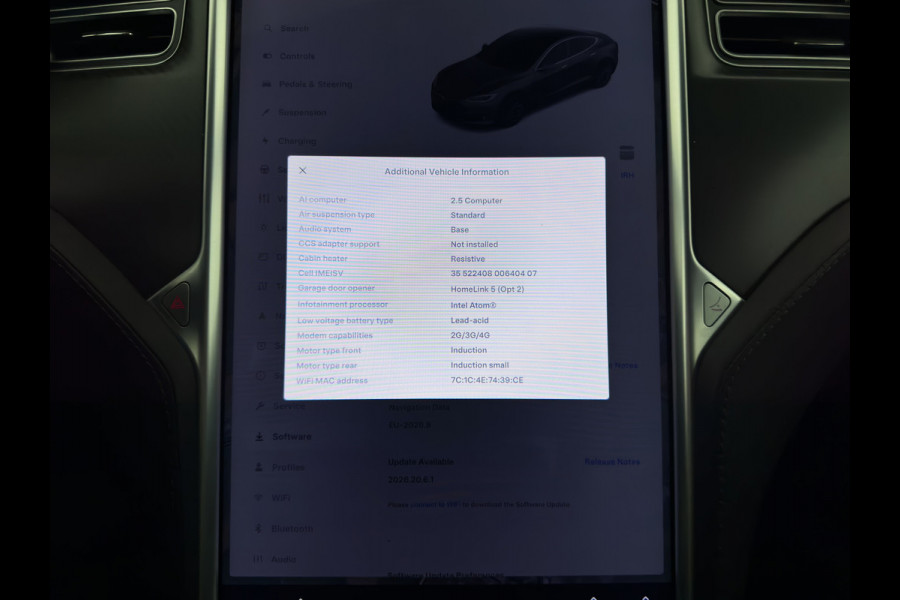 Tesla Model S 75D Base [3-Fase-17kW] {SoH-87%} (INCL.BTW) Aut. *PANO-WINDOW | LEATHER | AIR-SUSPENION | FULL-LED | NAVI-FULLMAP | KEYLESS | MEMORY-PACK | HEATED-COMFORTSEATS | DIGI-COCKPIT |AUTO-PILOT | 19"ALU*