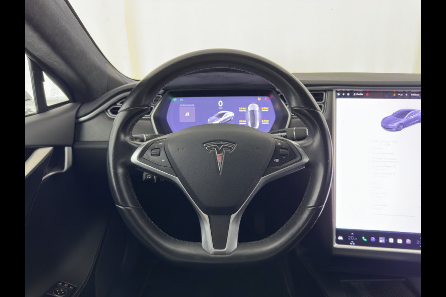 Tesla Model S 75D Base [3-Fase-17kW] {SoH-87%} (INCL.BTW) Aut. *PANO-WINDOW | LEATHER | AIR-SUSPENION | FULL-LED | NAVI-FULLMAP | KEYLESS | MEMORY-PACK | HEATED-COMFORTSEATS | DIGI-COCKPIT |AUTO-PILOT | 19"ALU*