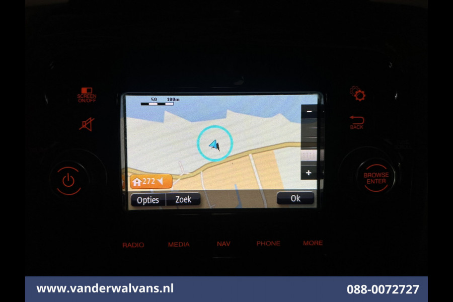 Opel Movano 2.2D 120pk L2H2 inrichting Euro6 Airco | Camera | Navigatie | Cruisecontrol Parkeersensoren, Bijrijdersbank