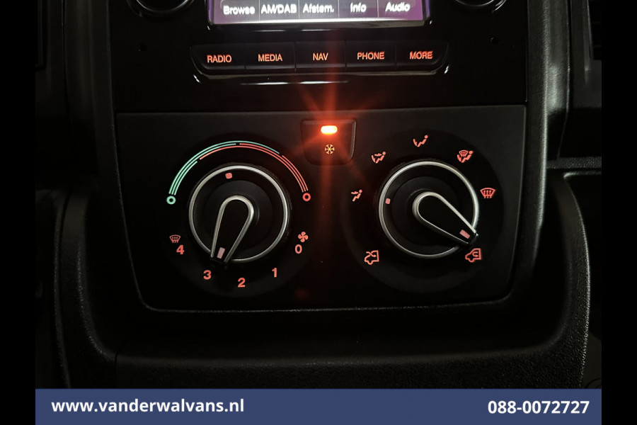 Opel Movano 2.2D 120pk L2H2 inrichting Euro6 Airco | Camera | Navigatie | Cruisecontrol Parkeersensoren, Bijrijdersbank