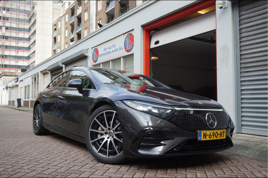 Mercedes-Benz EQS 450+ Edition 108 kWh AMG Airmatic | SOH 97.7 | Hyperscreen | Achterasbesturing | Panoramadak | Burmester | Head Up Display