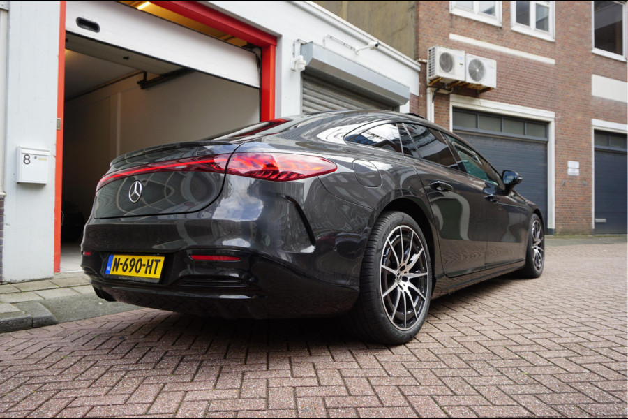 Mercedes-Benz EQS 450+ Edition 108 kWh AMG Airmatic | SOH 97.7 | Hyperscreen | Achterasbesturing | Panoramadak | Burmester | Head Up Display