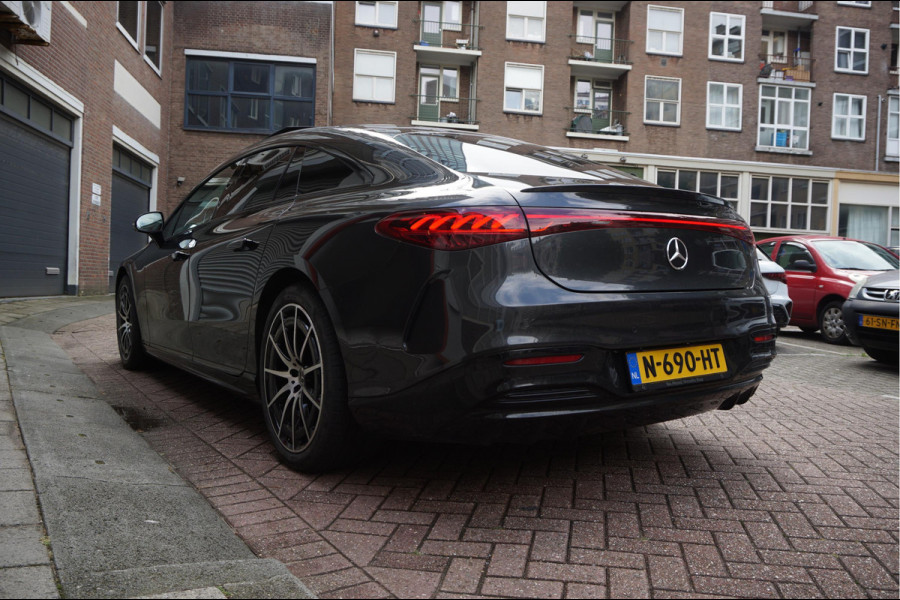 Mercedes-Benz EQS 450+ Edition 108 kWh AMG Airmatic | SOH 97.7 | Hyperscreen | Achterasbesturing | Panoramadak | Burmester | Head Up Display