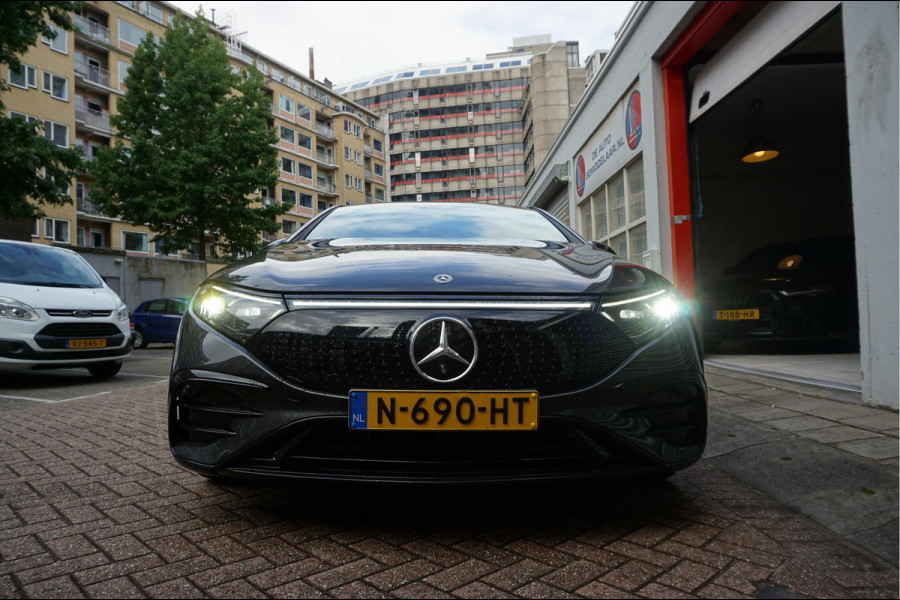 Mercedes-Benz EQS 450+ Edition 108 kWh AMG Airmatic | SOH 97.7 | Hyperscreen | Achterasbesturing | Panoramadak | Burmester | Head Up Display