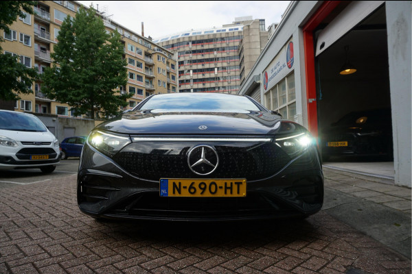 Mercedes-Benz EQS 450+ Edition 108 kWh AMG Airmatic | SOH 97.7 | Hyperscreen | Achterasbesturing | Panoramadak | Burmester | Head Up Display