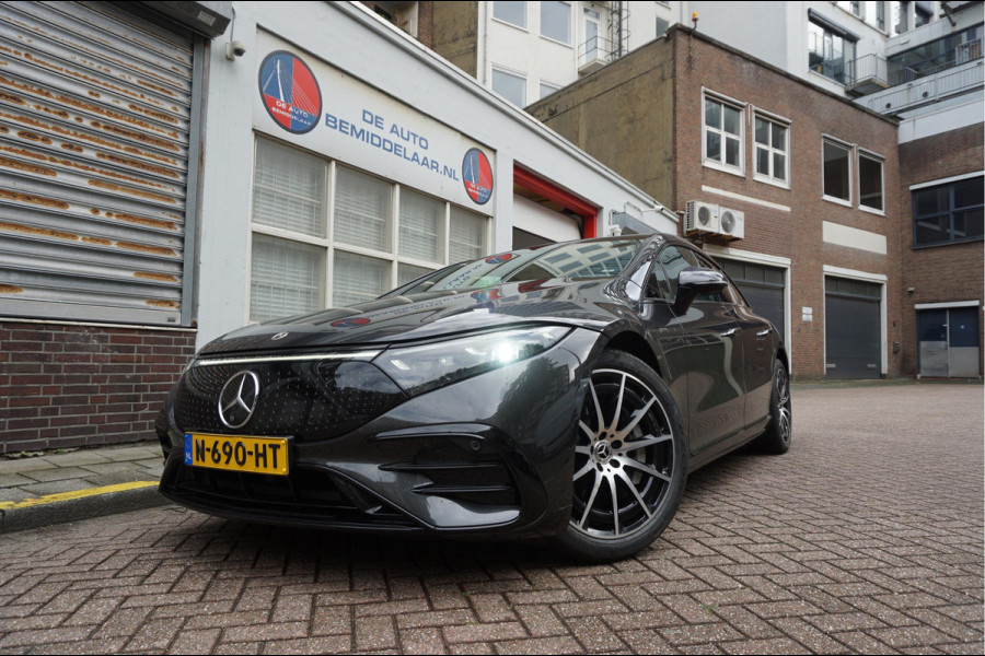 Mercedes-Benz EQS 450+ Edition 108 kWh AMG Airmatic | SOH 97.7 | Hyperscreen | Achterasbesturing | Panoramadak | Burmester | Head Up Display