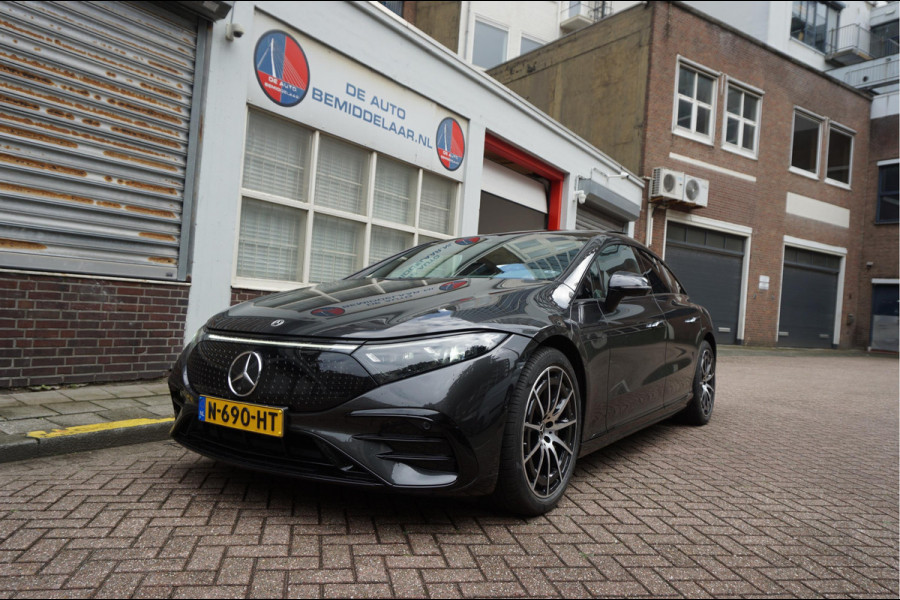 Mercedes-Benz EQS 450+ Edition 108 kWh AMG Airmatic | SOH 97.7 | Hyperscreen | Achterasbesturing | Panoramadak | Burmester | Head Up Display