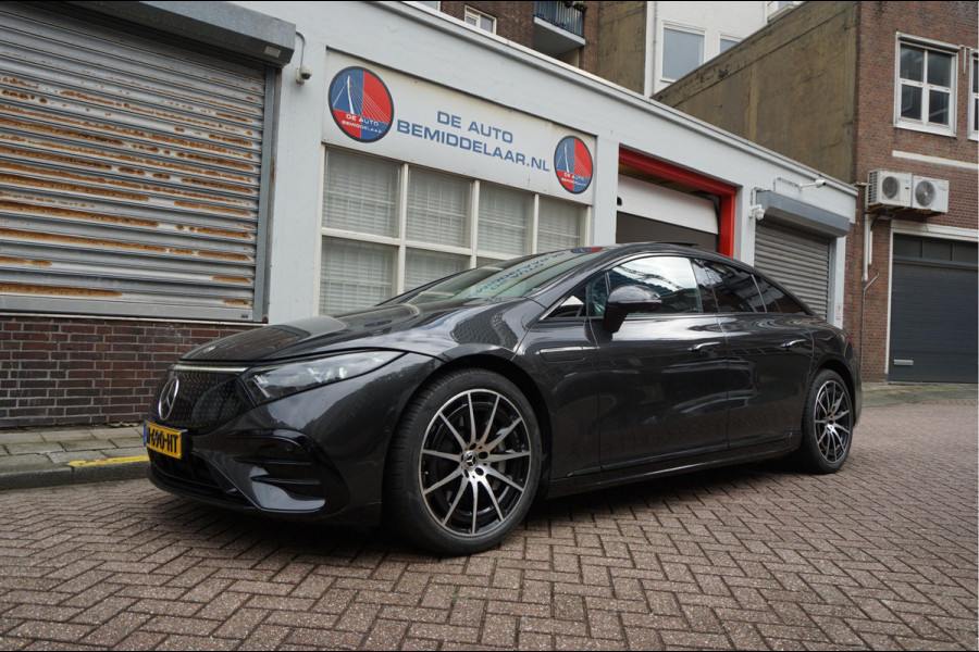 Mercedes-Benz EQS 450+ Edition 108 kWh AMG Airmatic | SOH 97.7 | Hyperscreen | Achterasbesturing | Panoramadak | Burmester | Head Up Display