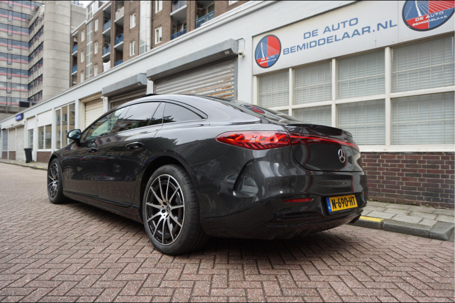 Mercedes-Benz EQS 450+ Edition 108 kWh AMG Airmatic | SOH 97.7 | Hyperscreen | Achterasbesturing | Panoramadak | Burmester | Head Up Display
