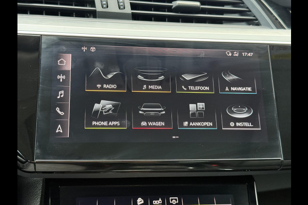 Audi e-tron e-tron 50 quattro Launch edition plus 71 kWh 2e Eigenaar|Navi|Pano|Trekhaak|Leder|Virtual Cockpit|Carplay|Cruise|N.A.P|APK tot 10-2027
