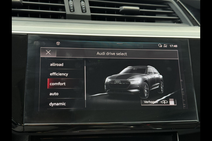 Audi e-tron e-tron 50 quattro Launch edition plus 71 kWh 2e Eigenaar|Navi|Pano|Trekhaak|Leder|Virtual Cockpit|Carplay|Cruise|N.A.P|APK tot 10-2027