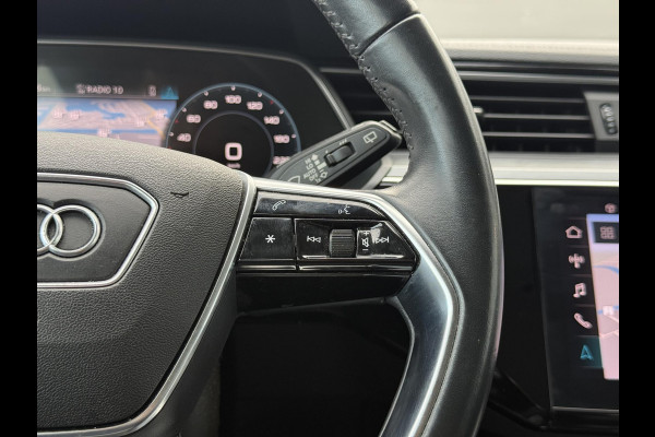 Audi e-tron e-tron 50 quattro Launch edition plus 71 kWh 2e Eigenaar|Navi|Pano|Trekhaak|Leder|Virtual Cockpit|Carplay|Cruise|N.A.P|APK tot 10-2027