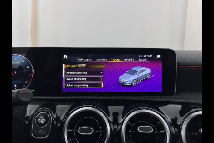Mercedes-Benz A-Klasse 200 AMG Sportpack Business Solution (INCL-BTW) Aut. *PANO | LEATHER-MICROFIBRE | FULL-LED | HEATED-SPORTSEATS | WIDESCREEN-DIGIOCKPIT | DAB+ | NAVI-FULLMAP | CAMERA | PRIVACYGLASS | SHIFTPADDLES | 18''ALU*
