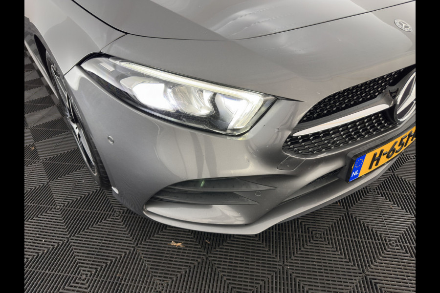 Mercedes-Benz A-Klasse 200 AMG Sportpack Business Solution (INCL-BTW) Aut. *PANO | LEATHER-MICROFIBRE | FULL-LED | HEATED-SPORTSEATS | WIDESCREEN-DIGIOCKPIT | DAB+ | NAVI-FULLMAP | CAMERA | PRIVACYGLASS | SHIFTPADDLES | 18''ALU*