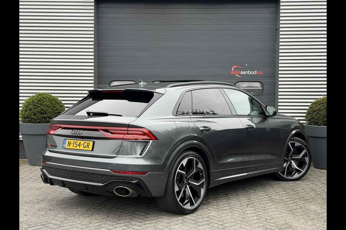 Audi RS Q8 4.0 TFSI RS Q8 quattro | Akrapovic | RS Dynamic | Panoramdak | Bang & Olufsen Advanced | Head-Up | 3D Camera |