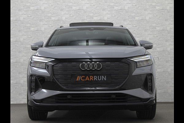 Audi Q4 e-tron 40 S-Line 77 kWh | Panorama | #RS-Leder | Warmtepomp | Sportstoelen | ACC | Lane Ass. | 5x Q4 op voorraad! | MMi+ | Virtual-Cockpit | 3-Zone Climate Control | Getint Glas | Zwarte Hemel | Elktr. A klep | Kieselgrijs | Btw Auto.