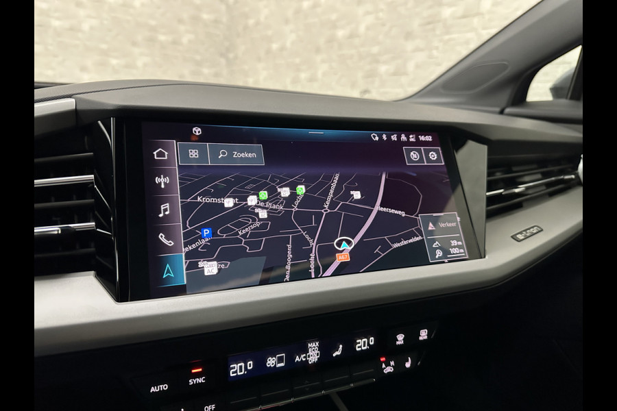 Audi Q4 e-tron 40 S-Line 77 kWh | Panorama | #RS-Leder | Warmtepomp | Sportstoelen | ACC | Lane Ass. | 5x Q4 op voorraad! | MMi+ | Virtual-Cockpit | 3-Zone Climate Control | Getint Glas | Zwarte Hemel | Elktr. A klep | Kieselgrijs | Btw Auto.