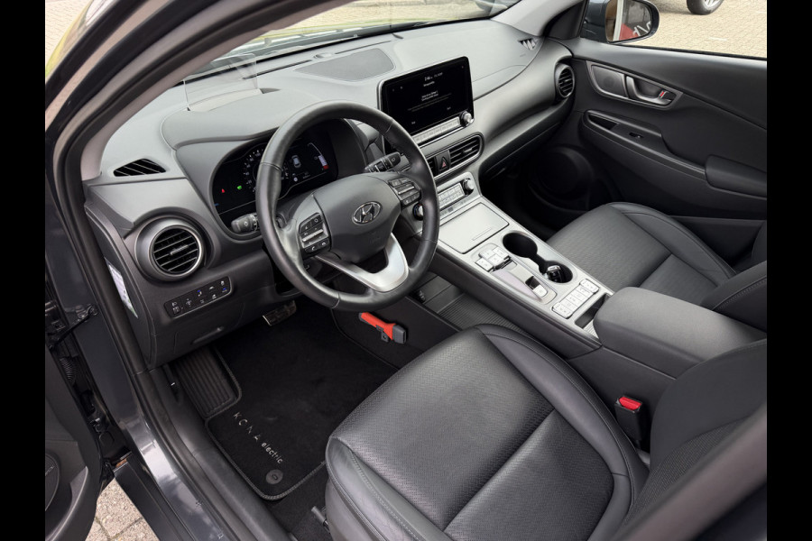 Hyundai Kona EV Premium 64 kWh / Warmtepomp / Keyless / Stoelverw. + ventilatie / HU-display