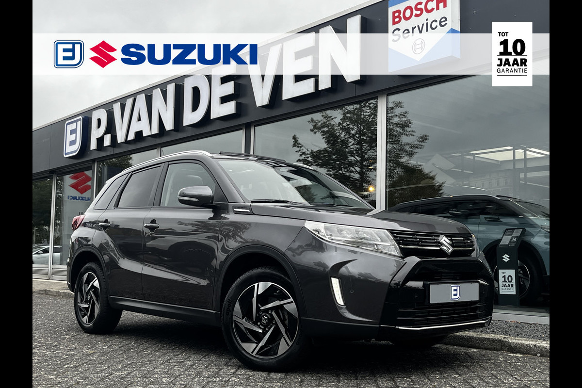 Suzuki Vitara 1.4 Boosterjet Style Smart Hybrid 130pk/95kW 6-bak | Pano | Adapt. Cruise | Dodehoek | Camera | Navi | Carplay | Half leder/suéde | etc. etc.