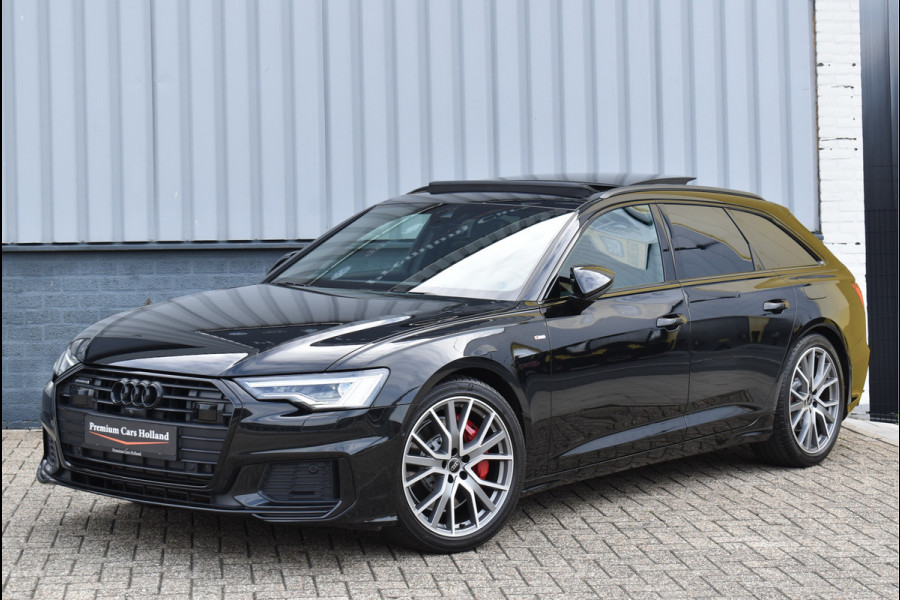 Audi A6 Avant 55 TFSI e Quattro S-Line 367 Pk Competition Pano HUD Leder Soft-Close Trekhaak S6 Uitlaat 20 Inch