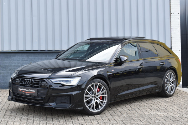 Audi A6 Avant 55 TFSI e Quattro S-Line 367 Pk Competition Pano HUD Leder Soft-Close Trekhaak S6 Uitlaat 20 Inch