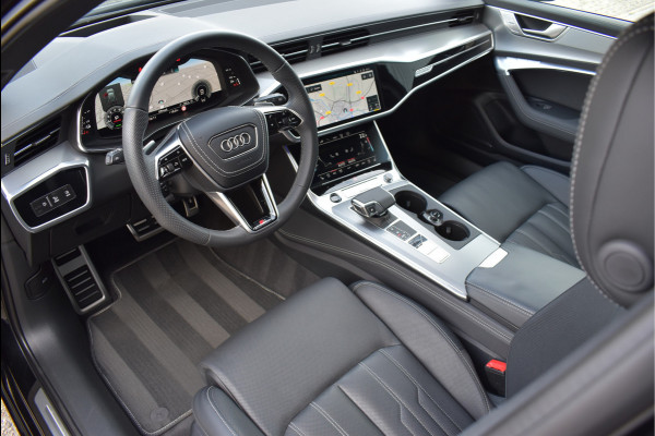 Audi A6 Avant 55 TFSI e Quattro S-Line 367 Pk Competition Pano HUD Leder Soft-Close Trekhaak S6 Uitlaat 20 Inch