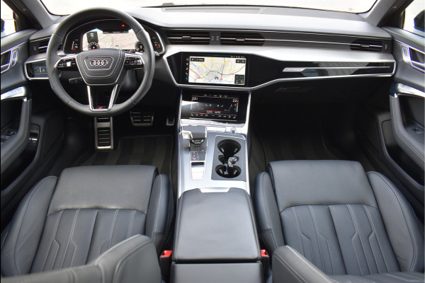 Audi A6 Avant 55 TFSI e Quattro S-Line 367 Pk Competition Pano HUD Leder Soft-Close Trekhaak S6 Uitlaat 20 Inch