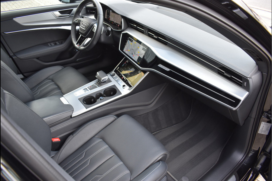 Audi A6 Avant 55 TFSI e Quattro S-Line 367 Pk Competition Pano HUD Leder Soft-Close Trekhaak S6 Uitlaat 20 Inch