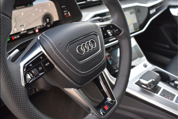 Audi A6 Avant 55 TFSI e Quattro S-Line 367 Pk Competition Pano HUD Leder Soft-Close Trekhaak S6 Uitlaat 20 Inch