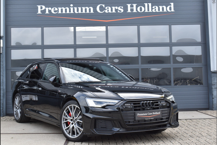 Audi A6 Avant 55 TFSI e Quattro S-Line 367 Pk Competition Pano HUD Leder Soft-Close Trekhaak S6 Uitlaat 20 Inch