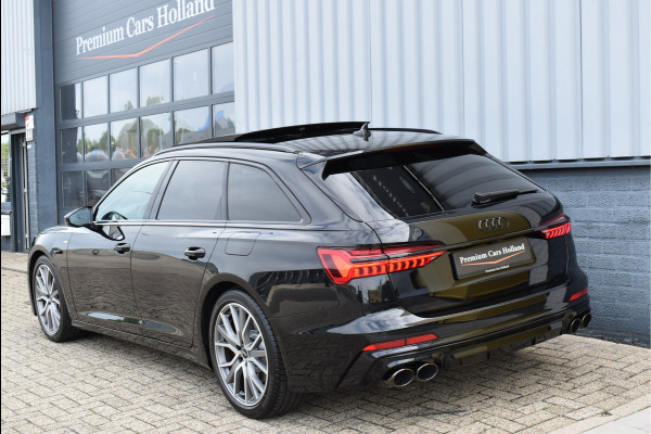 Audi A6 Avant 55 TFSI e Quattro S-Line 367 Pk Competition Pano HUD Leder Soft-Close Trekhaak S6 Uitlaat 20 Inch