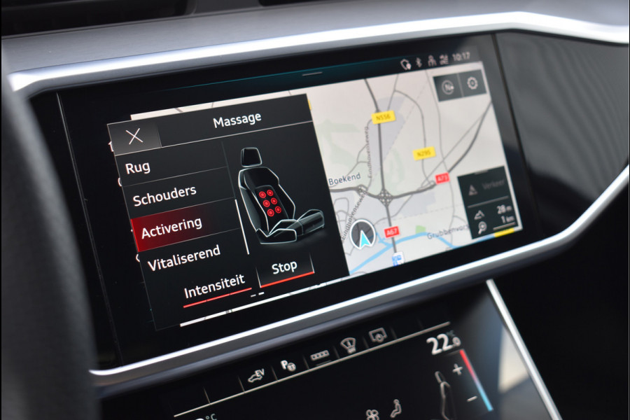 Audi A6 Avant 55 TFSI e Quattro S-Line 367 Pk Competition Pano HUD Leder Soft-Close Trekhaak S6 Uitlaat 20 Inch