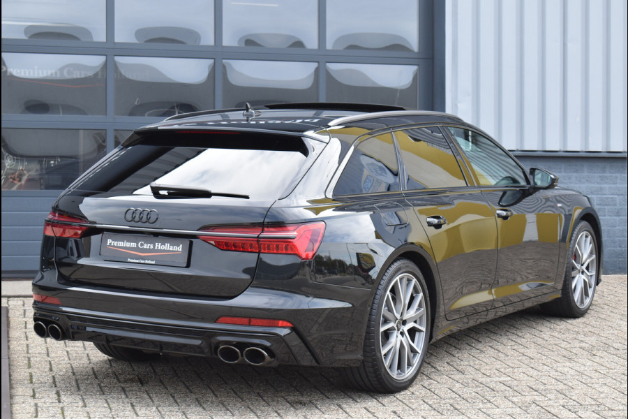 Audi A6 Avant 55 TFSI e Quattro S-Line 367 Pk Competition Pano HUD Leder Soft-Close Trekhaak S6 Uitlaat 20 Inch