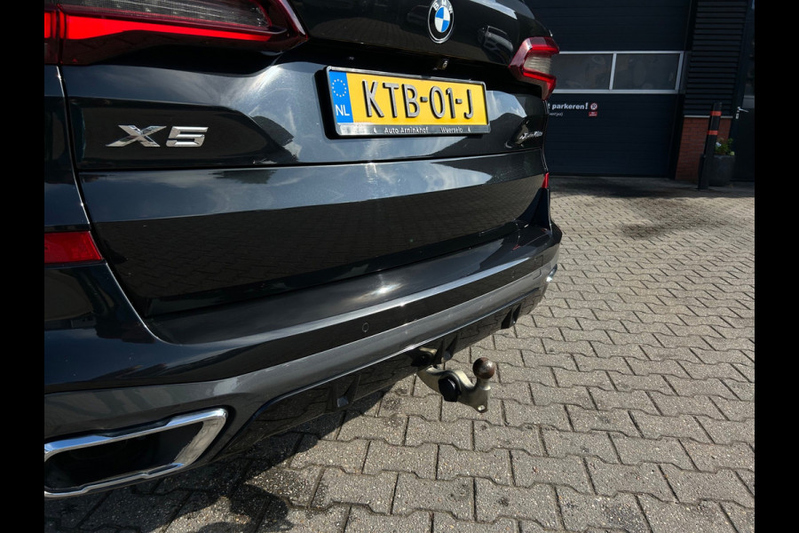 BMW X5 XDrive45e M-Sport, Pano. el. achterklep, camera, el. trekhaak, adaptive cruise control