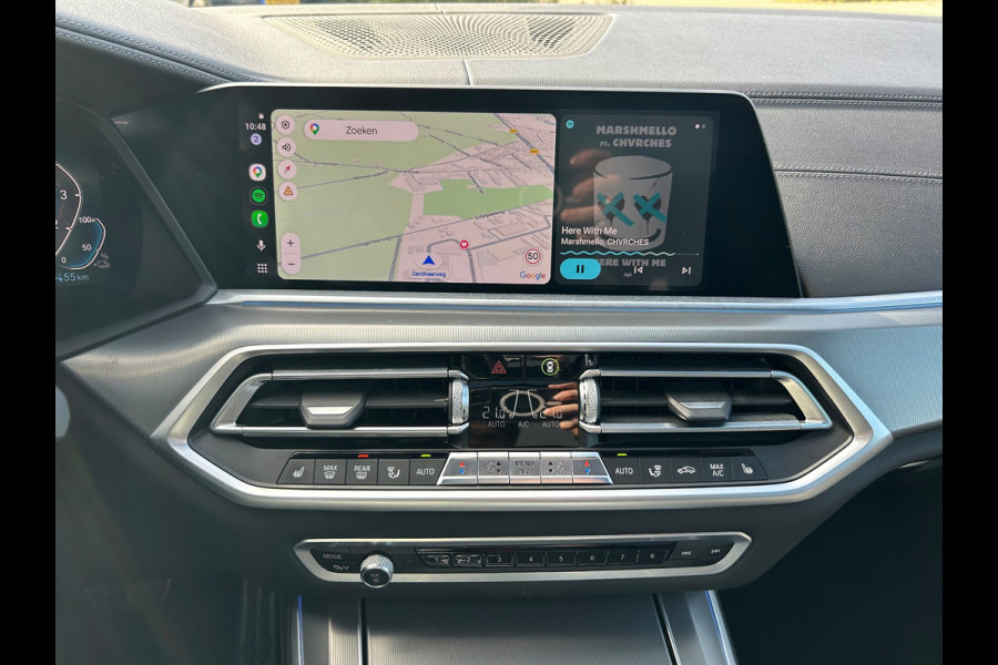 BMW X5 XDrive45e M-Sport, Pano. el. achterklep, camera, el. trekhaak, adaptive cruise control