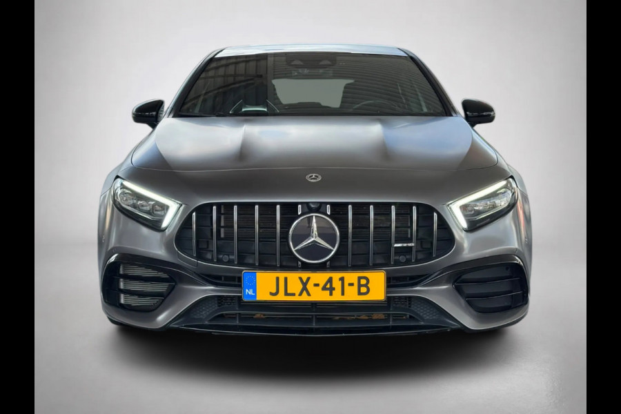 Mercedes-Benz A-Klasse AMG 45 S 4MATIC+ (Panorama, Schaalstoelen, Performance Pack, Aero Pack, SfeerV, Burmester, Camera, StoelV)