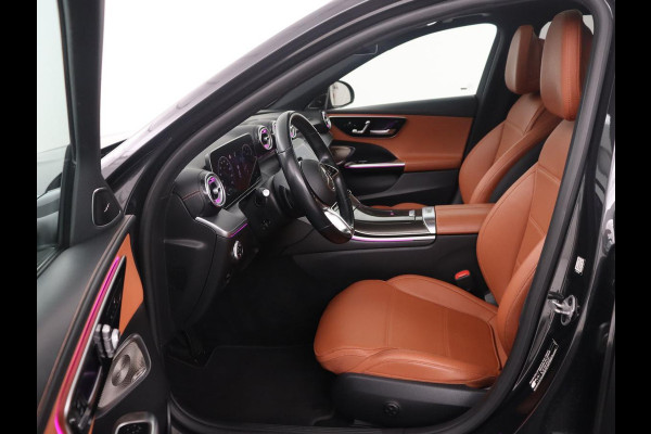 Mercedes-Benz C-Klasse 200 Luxury Line | Panoramadak | Leder | Memory | Adaptive cruise | Stoelverwarming | Burmester | 360 camera | Park assist | Sfeerverlichting | Carplay | Climate control