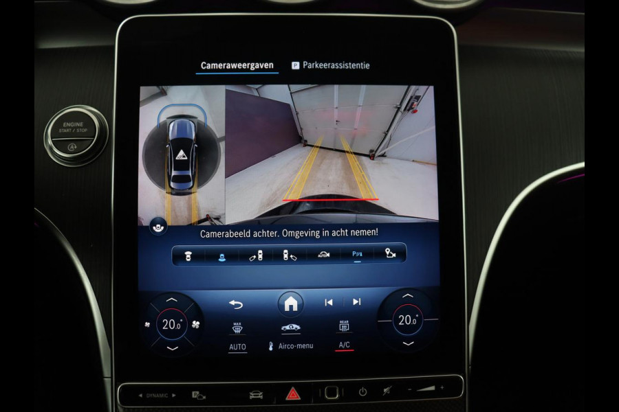 Mercedes-Benz C-Klasse 200 Luxury Line | Panoramadak | Leder | Memory | Adaptive cruise | Stoelverwarming | Burmester | 360 camera | Park assist | Sfeerverlichting | Carplay | Climate control
